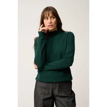 Dámský svetr Just Cashmere Dunkelgrün 995032 XL