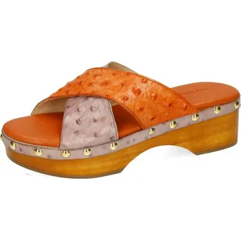 Dámské žabky MELVIN & HAMILTON Orange/ Rosa 7891959 38