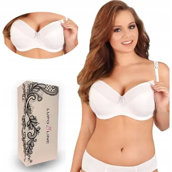 Podprsenka Na kojení podprsenka Lupo 1381 Big 90G bílá