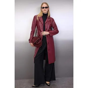 Dámská vesta Bunda trendyol Bordeaux 5168172 XL