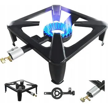 Turistický vařič Plynový vařič taburet Pro-Technik JUN74 40 x 40 cm