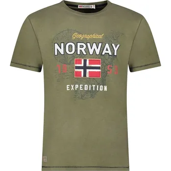 Tričko Geographical Norway Khaki 2160621 S