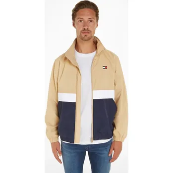 Pánská větrovka Bunda Tommy Hilfiger Beige/ Dunkelblau 165876 S
