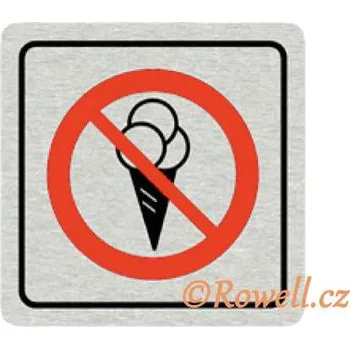 Nerezový dřez CPP 'Zákaz zmrzlin ' nerez (CPP 'Zákaz zmrzlin ' nerez v povrchu nerez. Praktický doplněk do interiéru.)
