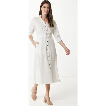 Dámské šaty Šaty Mexx Weiß 4860927 M