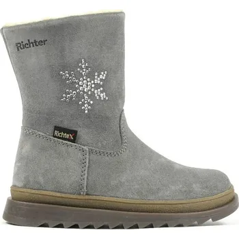 Dívčí kozačky Richter Shoes Grau 2251679 25