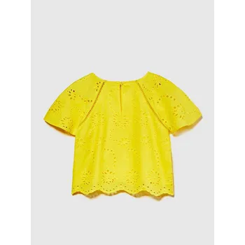 Dívčí tričko Tričko Sisley Gelb 1677428 122