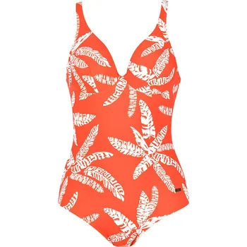 Dámské oblečení Plavky Naturana Orange/ Creme 1224813 42C-Cup