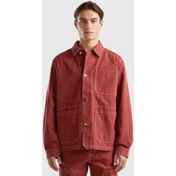 Pánská větrovka Bunda Benetton Rot 6719975 onesize