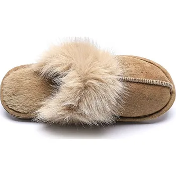 Dámské pantofle Confly Camel 9860648 38