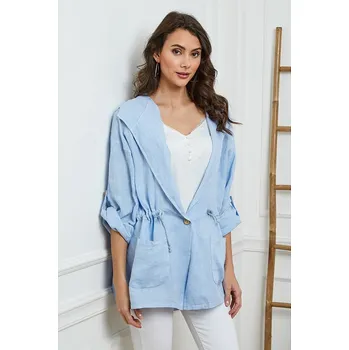 Dámská vesta Bunda Joséfine Hellblau 4996167 XXL