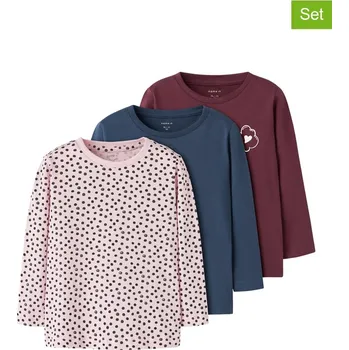 Dívčí tričko Tričko name it Rosa/ Blau/ Rot 9814586 116