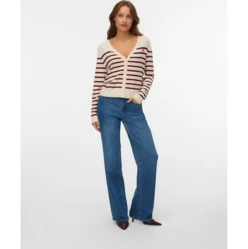 Dámská móda ONLY Creme/ Bordeaux 6705103 M