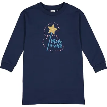 Dívčí šaty lamino Dunkelblau 2038604 116