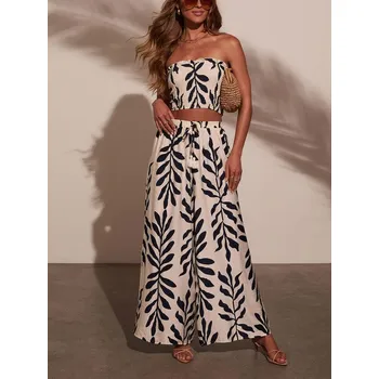 Dámské kalhoty Milan Kiss Beige/ Dunkelblau 8704402 XL