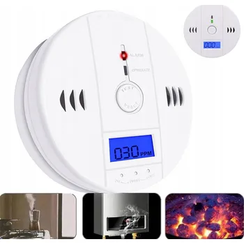 Detektor CO DETEKTOR OXIDU UHELNATÉHO HLÁSIČ OXIDU UHELNATÉHO SENZOR ČADU DLOUHÁ ŽIVOTNOST