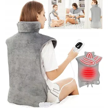 Polštář ELEKTRICKÁ DEKA ELEKTRICKÝ VYHŘÍVACÍ POLŠTÁŘ NA ZÁDA KRK 120W OVLADAČ