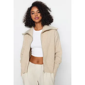 Dámský svetr trendyol Beige 5563421 L