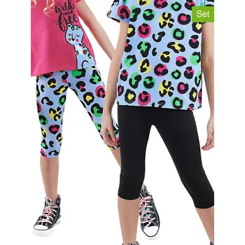 Dívčí legíny Denokids Hellblau/ Schwarz 8945472 116