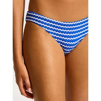 Dámské oblečení Plavky Seafolly Blau/ Weiß 1447981 S