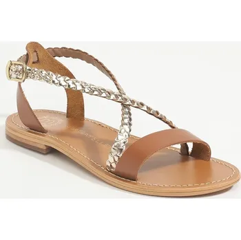 Dámské sandále Les BAGATELLES Gold/ Hellbraun 6768462 39