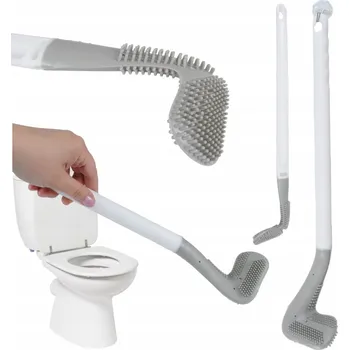 WC štětka SILIKONOVÝ WC KARTÁČ S HÁČKEM