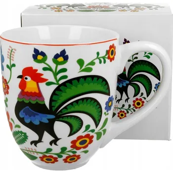 Hrneček Duo Kohouti folk porcelán 1000 ml