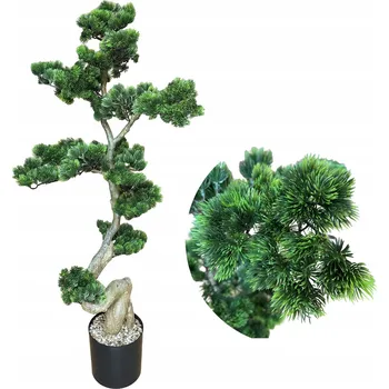umělá květina STROMEK BONSAI UMĚLÝ STROM VELKÝ 130 cm VYSOKÝ JAKO ŽIVÝ DO OBÝVÁKU DOMU ROSTLINA