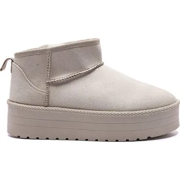 Dámské kozačky Boty C'M Beige 2207378 41