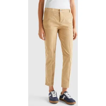 Dámské kalhoty Benetton Beige 7551628 32