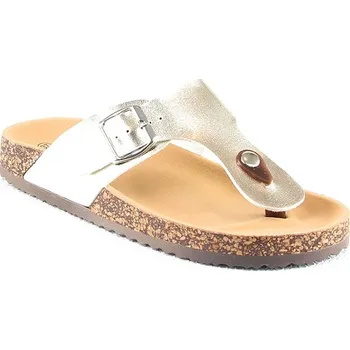 Dámské žabky C´M Gold 667359 38