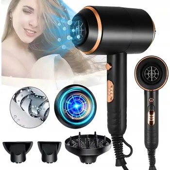 Fén Fén na vlasy s ionizací a difuzérem - Profesionální, výkonný