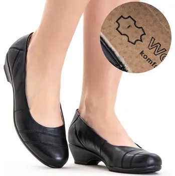 Dámská obuv Lodičky, polobotky, kožená stélka, lehké, šířka H, měkké, pohodlné Wojtyłko 39