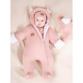 Kojenecký overall Zateplená kombinéza pro holčičku, kojenecký overal Nicol Nelly