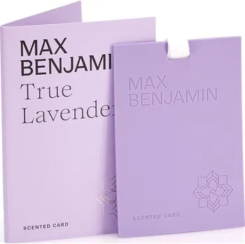 Osvěžovač vzduchu MAX BENJAMIN True Lavender Vonná karta