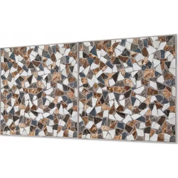 Obraz Vinylový panel s motivem do kuchyně Mozaika s různými tvary 100x50 cm