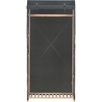 Šatní skříň Podzimní Skříň Petromila 79 x 170 x 40 cm v odstínech šedé