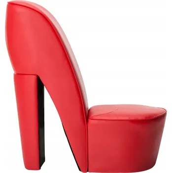 Křeslo Tradiční křeslo VidaXL červené