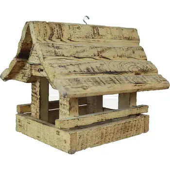 Krmítko pro ptáka Krmítko pro ptáčky horalské opalované malé 097117/1 - 22 × 19 × 18 cm