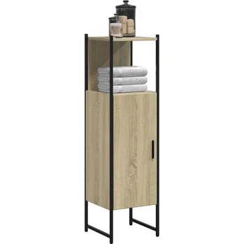 Koupelnový nábytek vidaXL Koupelnová skříňka 33x33x120,5 cm kompozitní dřevo [842469] Barva: dub sonoma