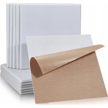 akustický panel AKUSTICKÉ PANELY BÍLÉ SAMOLEPICÍ 12 KS DO KANCELÁŘE