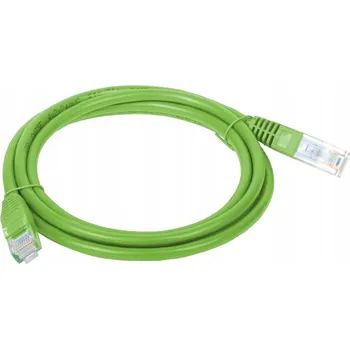 Síťový kabel Patchcord Alantec U/UTP 5e RJ45 / RJ45 0,5 m zelený