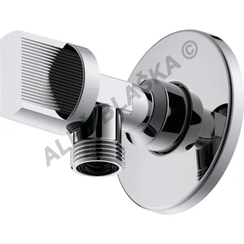 Ventil Rohový ventil 1/2"x3/8" k umyvadlu WC (roháček) - 1/2"x3/8" bez matice 358DB CR
