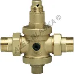 MALGORANI - Itálie | Redukční ventil pístový se šroubením vnější závit - regulátor tlaku (redukčák na vodu) - 3/4" 142