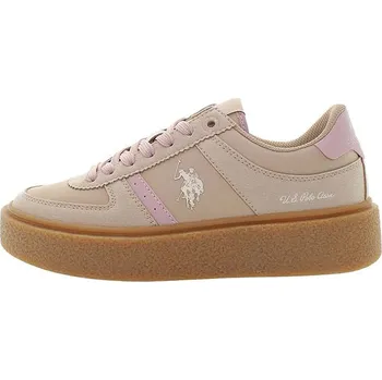 Dámská móda Tenisky U.S. Polo Assn. Beige/ Rosa 332744 39