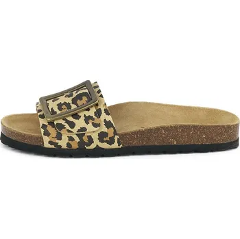 Dámské žabky BABUNKERS Family Beige/ Braun 9683859 40