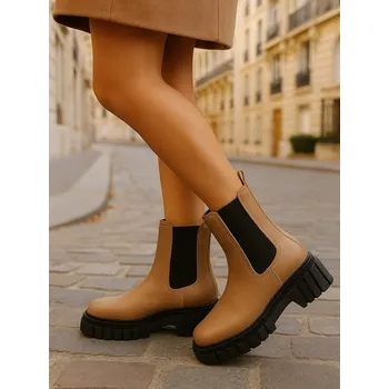 Dámské kozačky Kozačky Bellucci Hellbraun 3933501 36