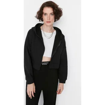 Dámská mikina Mikina trendyol Schwarz 1783035 L
