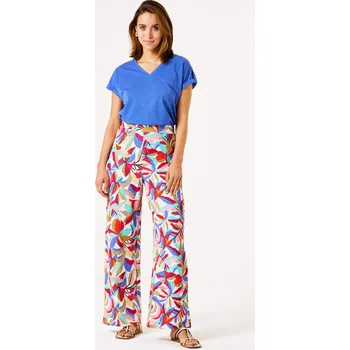 Dámské kalhoty Garcia Creme/ Bunt 9297580 S