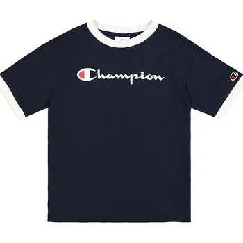 Tričko Champion Dunkelblau/ Creme 1188442 140
